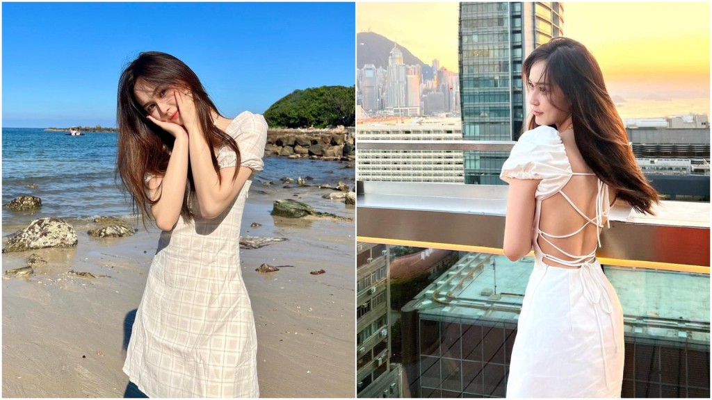 《2022香港小姐競選》即將舉行，19位入圍佳麗中以14號梁超怡（Joey）成為大熱門。（ig@chiuyiileung）